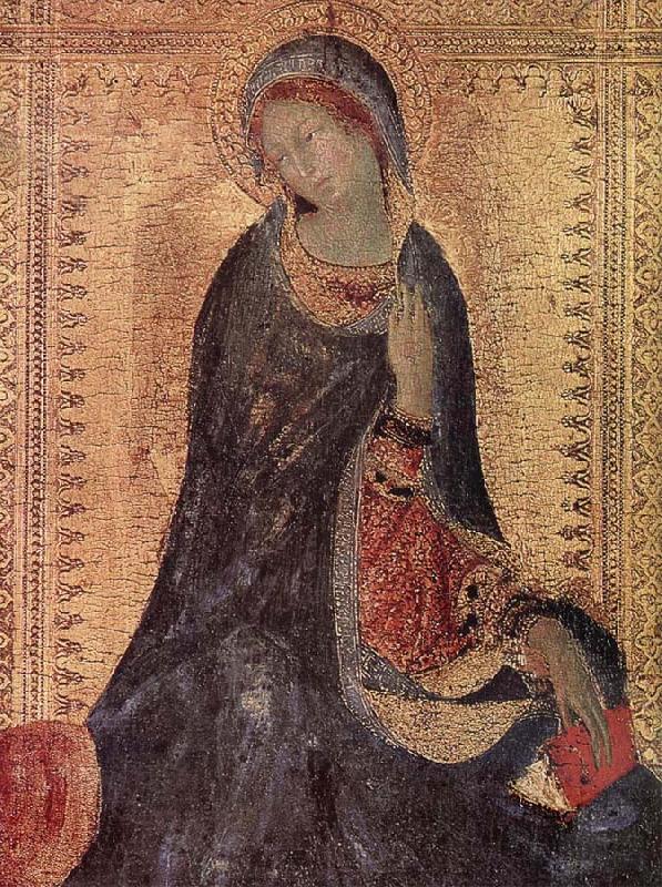 Simone Martini Her Madona of the Sign china oil painting image